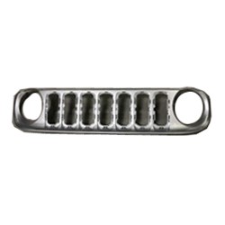 JEEP RENEGADE 2014.07-* GRELHA FRENTE CINZA/PRATA