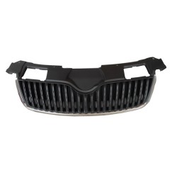 SKODA FABIA 07-* GRELHA (PRETA/CROMADA)