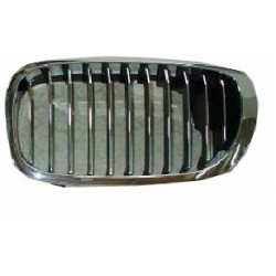 BMW E46 2 PORTAS 03-* GRELHA ESQUERDO (CROMADO+PRETA)