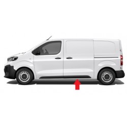 CITROEN JUMPY/EXPERT/PROACE 16-* FRISO PAINEL TRÁS ESQUERDO PRETO CH/CURTO