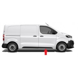 CITROEN JUMPY/EXPERT/PROACE 16-* FRISO PORTA FRENTE DIREITO PRETO