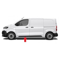CITROEN JUMPY/EXPERT/PROACE 16-* FRISO PORTA FRENTE ESQUERDO PRETO