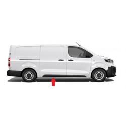 CITROEN JUMPY/EXPERT/PROACE 16-* FRISO PAINEL TRÁS DIREITO PRETO CH/MEDIA/LONGA (PORTA CORRER)