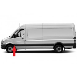 MERCEDES SPRINTER/CRAFTER 06-* FRISO GUARDA-LAMAS FRENTE ESQUERDO