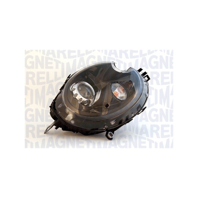 MINI R56/57 02/07-* FAROL DIREITO ARO NEGRO M/MARELLI (XENON)