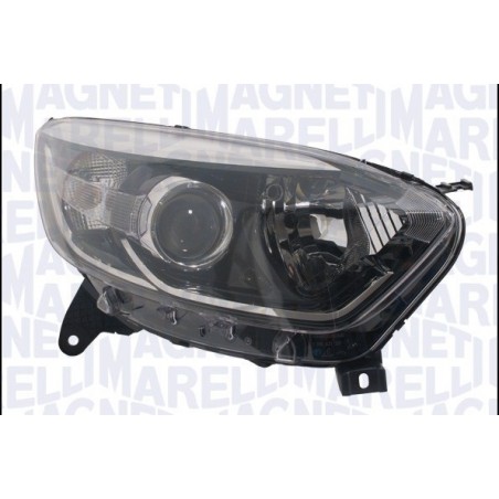 RENAULT CAPTUR HIGH RANGE 13-* FAROL DIREITO ARO CROMADO M/MARELLI