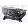 RENAULT CAPTUR HIGH RANGE 13-* FAROL DIREITO ARO CROMADO M/MARELLI