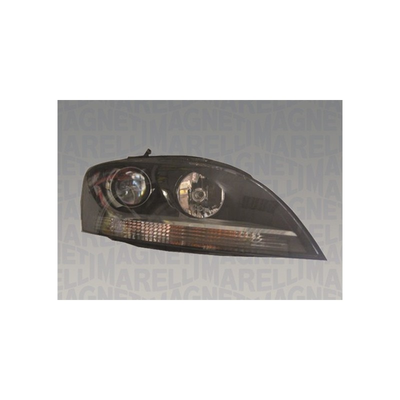 AUDI TT 06-* FAROL DIREITO ELÉCTRICO ARO NEGRO M/MARELLI (H7/H7)
