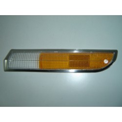 PEUGEOT 504* VIDRO FAROLIM FRENTE ESQUERDO (BRANCO/AMARELO)
