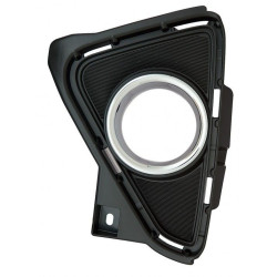 TOYOTA RAV4 IV 2016.01-*GRELHA ESQ P/CH FRT(C/ARO CROM C/FURO FAROIS