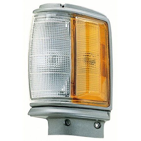 TOYOTA HILUX LN56 87-* FAROLIM FRENTE DIREITO COM ARO CINZA