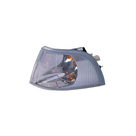 VOLVO S40/V40 01-04* FAROLIM FRENTE ESQUERDO (TRANSPARENTE) (INTERIOR CROMADO)