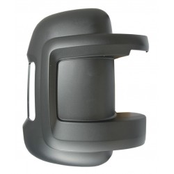 FIAT DUCATO/JUMPER 06-* CAPA ESPELHO DIREITO PRETA (BRACO CURTO)