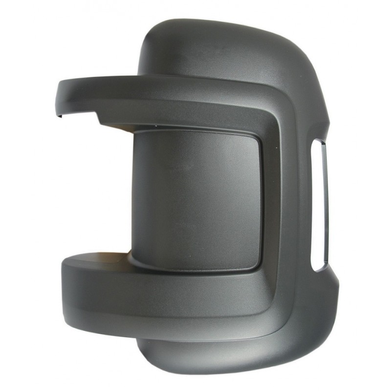 FIAT DUCATO/JUMPER 06-* CAPA ESPELHO ESQUERDO PRETA (BRACO CURTO)