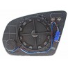 MERCEDES C W205/E W213 14-* VIDRO ESPELHO DIREITO ASFÉRICO TÉRMICO COM SENSOR ÂNGULO MORTO 3 PINOS
