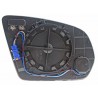 MERCEDES C W205/E W213 14-* VIDRO ESPELHO ESQUERDO ASFÉRICO TÉRMICO COM SENSOR ÂNGULO MORTO 3 PINOS