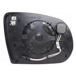 JEEP COMPASS 2017.04-* VIDRO ESPELHO ESQUERDO TÉRMICO ASFÉRICO COM SENSOR ÂNGULO MORTO