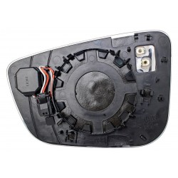 BMW S/3 G20 2018.11-* VIDRO ESPELHO ESQUERDO ASFÉRICO TÉRMICO COM ÂNGULO MORTO