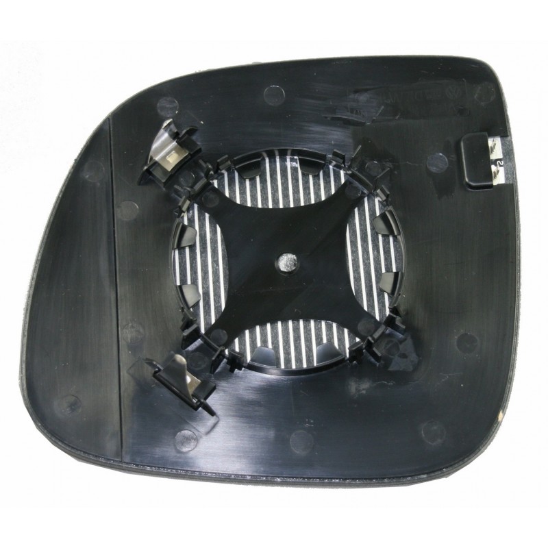 VW TRANSPORTER 16-* VIDRO ESPELHO DIREITO CONVEXO TÉRMICO (BASE 84MM)