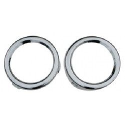 RENAULT TWINGO II 2012.01-* KIT AROS CROMADOS FAROL NEV DRT/ESQ