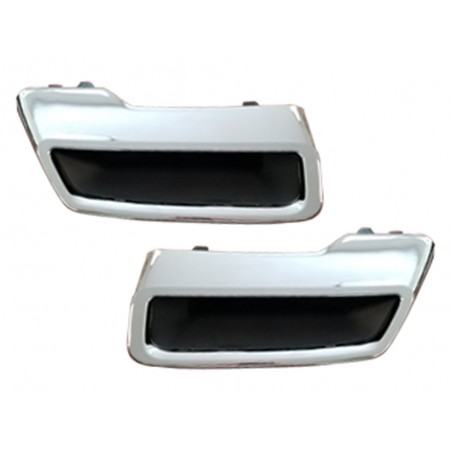 PEUGEOT 3008/5008 2016.05-* KIT FRISOS CROMADOS INFERIOR PARA-CHOQUES TRÁS