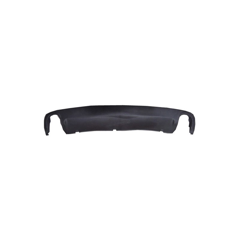 AUDI A6 04-* SPOILER PARA-CHOQUES TRÁS PRETO COM 2 FUROS ESCAPE (4 PORTAS)