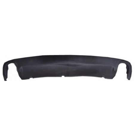 AUDI A6 04-* SPOILER PARA-CHOQUES TRÁS PRETO COM 2 FUROS ESCAPE (4 PORTAS)