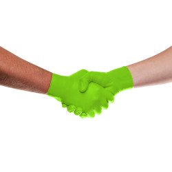 LUVAS GO GRIP VERDE - TAM XL (50UN)
