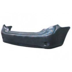 TOYOTA COROLLA SEDAN 07-* PARA-CHOQUES TRÁS PRETO