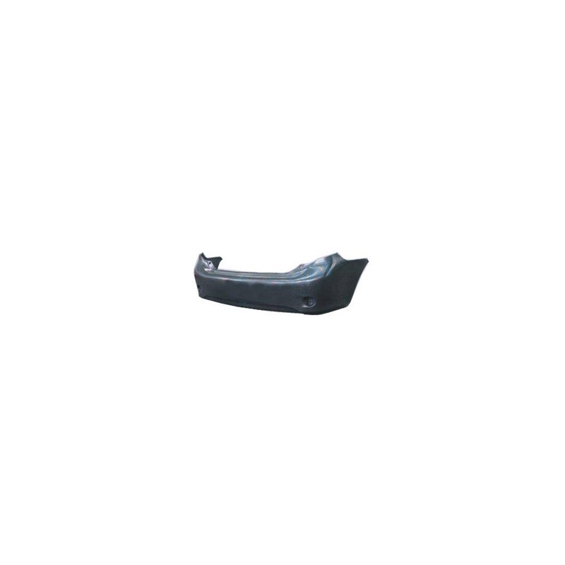 TOYOTA COROLLA SEDAN 07-* PARA-CHOQUES TRÁS PRETO
