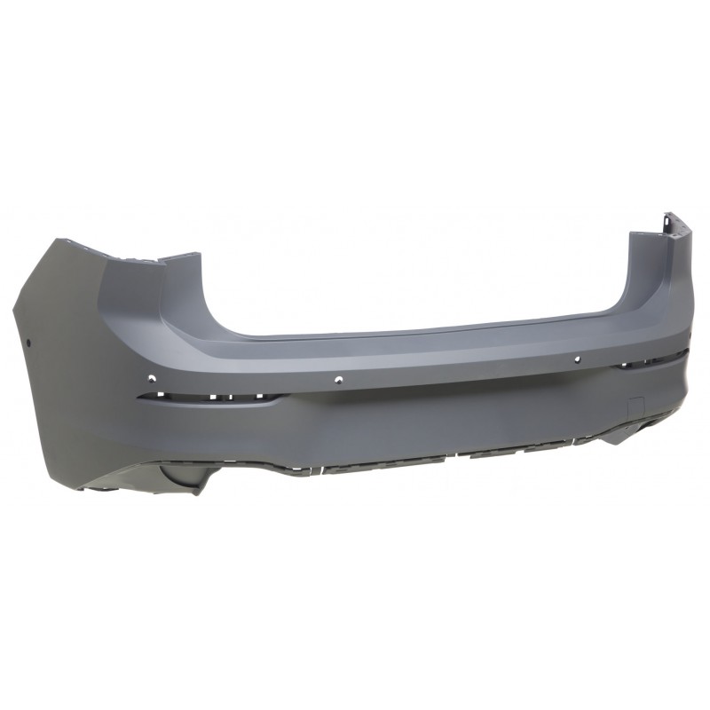 VW GOLF VIII 2019.07-* PARA-CHOQUES TRÁS COM 6 FUROS SENSOR