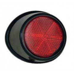 MITSUBISHI L200 96-* REFLETOR DIREITO REDONDO PARA-CHOQUES TRÁS (CAIXA METAL)