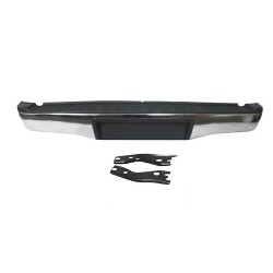 TOYOTA HILUX 06-* PARA-CHOQUES TRÁS CAIXA METAL CROMADO COMPLETO