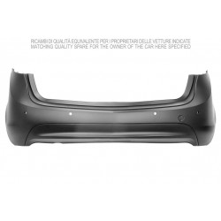 OPEL MERIVA B 2014.01-* PARA-CHOQUES TRÁS COM 4 FUROS SENSOR