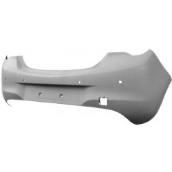 OPEL CORSA 15-* PARA-CHOQUES TRÁS (SEM SPOILER COM 4 FUROS SENSOR)