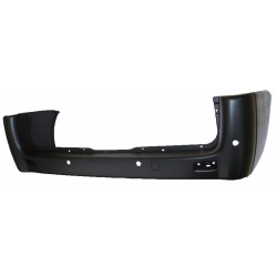 FIAT SCUDO/JUMPY 07-* PARA-CHOQUES TRÁS PRETO CHASSIS LONGO (COM FURO SENSOR)