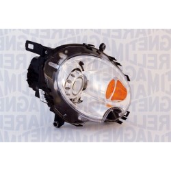 MINI ONE/COOPER 07-* FAROL DIREITO ELÉCTRICO COM PISCA AMARELO M/MARELLI (D1S)