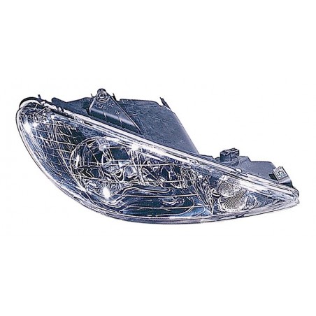 PEUGEOT 206 98-* FAROL DIREITO ELÉCTRICO (GTI) (H7/H7)