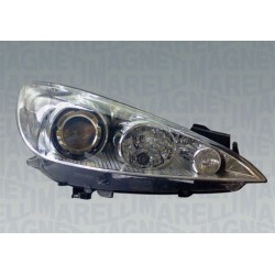 PEUGEOT 308 07-* FAROL DIREITO COM REGULAÇÃO ALTURA M/MARELLI (D1S)