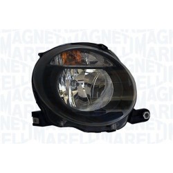 FIAT 500 10-* FAROL DIREITO COM REGULAÇÃO ALCANCE LUZES INTERIOR NEGRO M/MARELLI