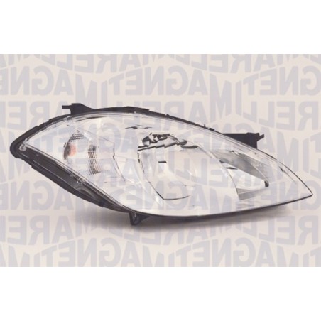 MERCEDES A (W169) 03/08-* FAROL ESQUERDO COM REGULAÇÃO ALTURA M/MARELLI (H7/H7)