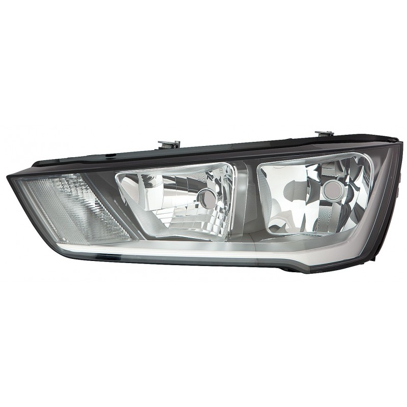 AUDI A1 2015.01-* FAROL ESQUERDO ELÉCTRICO COM MOTOR (H7/H15/HY21W)