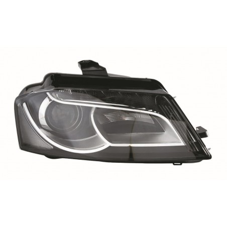 AUDI A3/SPORT BACK 2008.07-* FAROL DIREITO ELÉCTRICO COM MOTOR INTERIOR NEGRO (LED/D3S)
