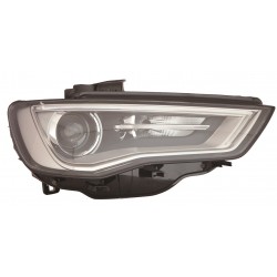 AUDI A3 13-* FAROL DIREITO ELÉCTRICO COM MOTOR INTERIOR CINZA (D3S/LED)