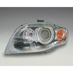AUDI A4 (B6-PA) 8/04-* FAROL ESQUERDO ELÉCTRICO DIRECIONAL M/MARELLI (D1S)
