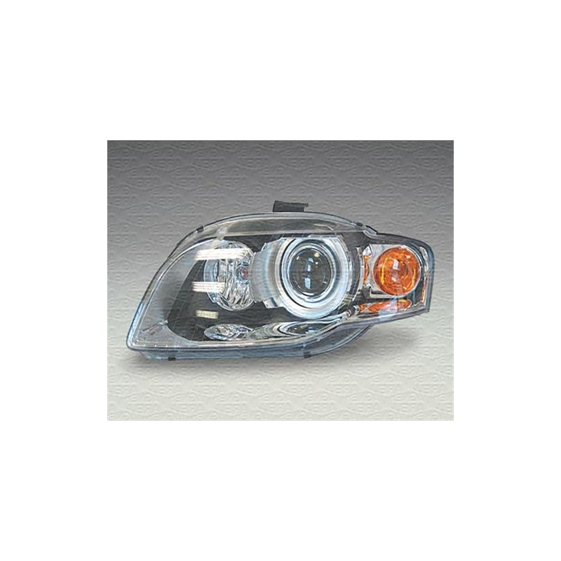 AUDI A4 8/04-* FAROL ESQUERDO ELÉCTRICO S/ECU M/MARELLI (D1S/XENON)