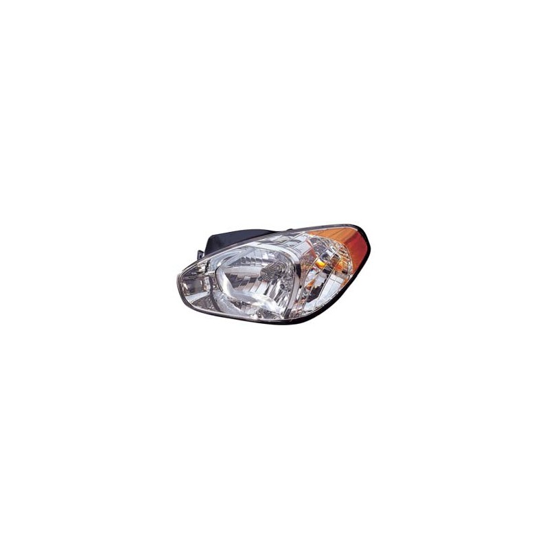 HYUNDAI ACCENT 06-* FAROL ESQUERDO ELÉCTRICO (4 PORTAS)