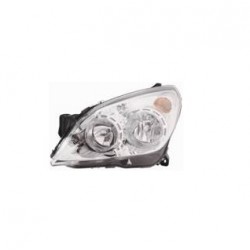 OPEL ASTRA 04-* FAROL ESQUERDO ELÉCTRICO INTERIOR CROMADO