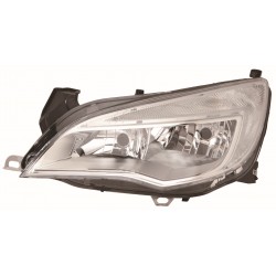 OPEL ASTRA 10-* FAROL ESQUERDO ELÉCTRICO COM MOTOR INTERIOR CROMADO (H7/H7)