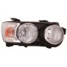 CHEVROLET AVEO 4/5 PORTAS 12-* FAROL DIREITO ELÉCTRICO INTERIOR CROMADO (H7/H1)